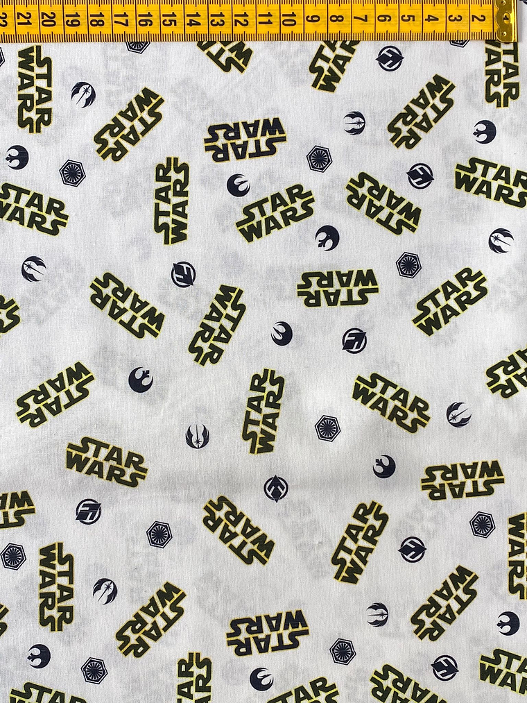 Tecido Com Símbolo Do Star Wars  1