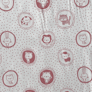 Tecido Com Gatinhos Rosa 