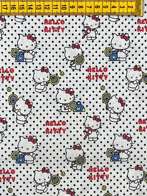 Tecido Da Hello Kitty 
