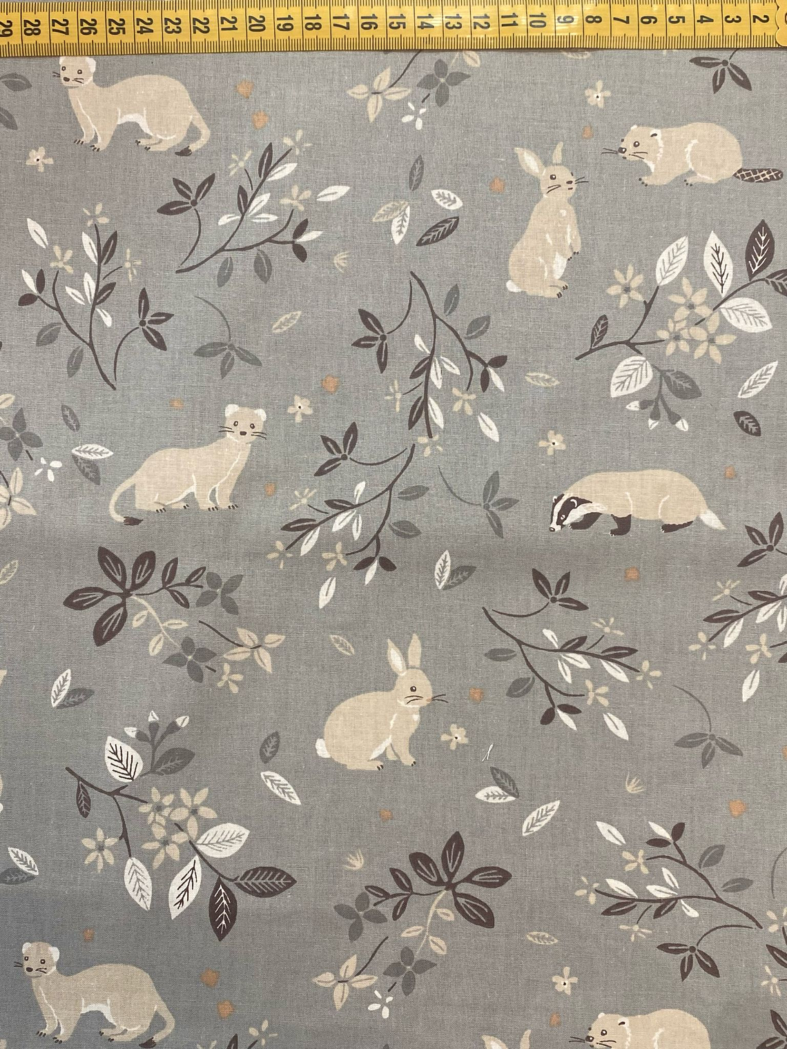 Tecido Com Animais 2 1