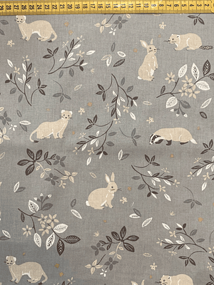 Tecido Com Animais 2