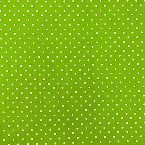 Feltro Verde Alface Com Bolinhas 