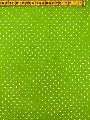 Feltro Verde Alface Com Bolinhas 