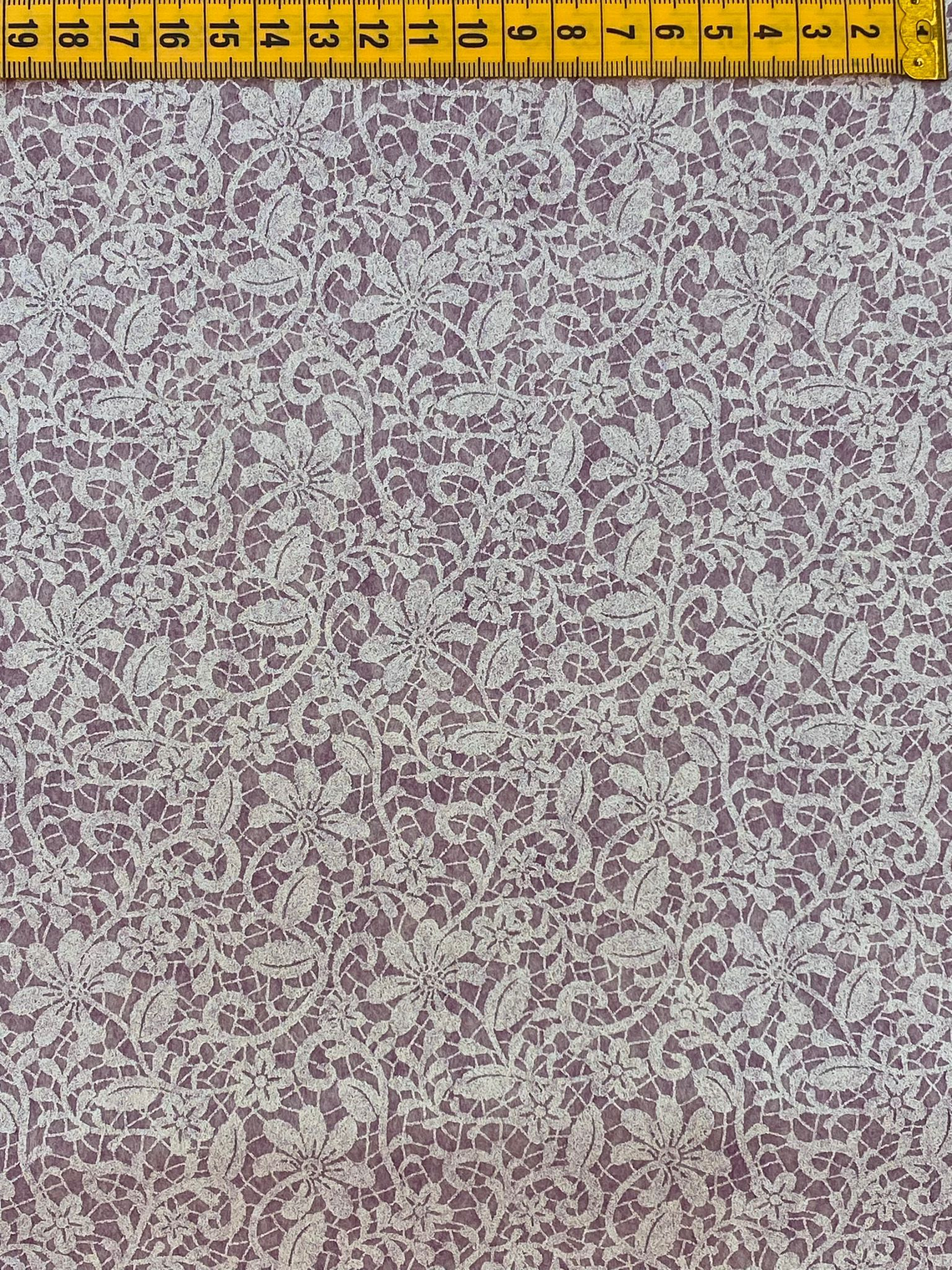 Feltro Lilás Com Renda  1