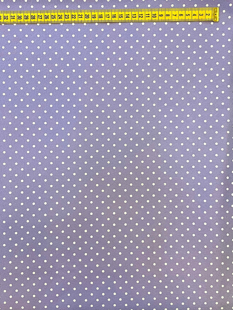 Feltro Lilás Com Bolinhas  1