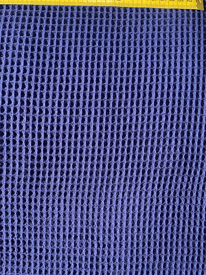 Tecido Waffle Azul Escuro 