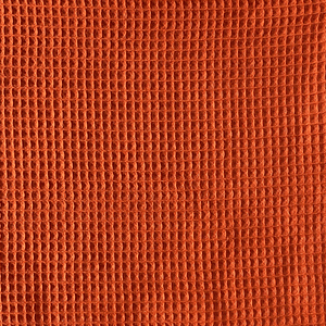 Tecido Waffle Terra Cota