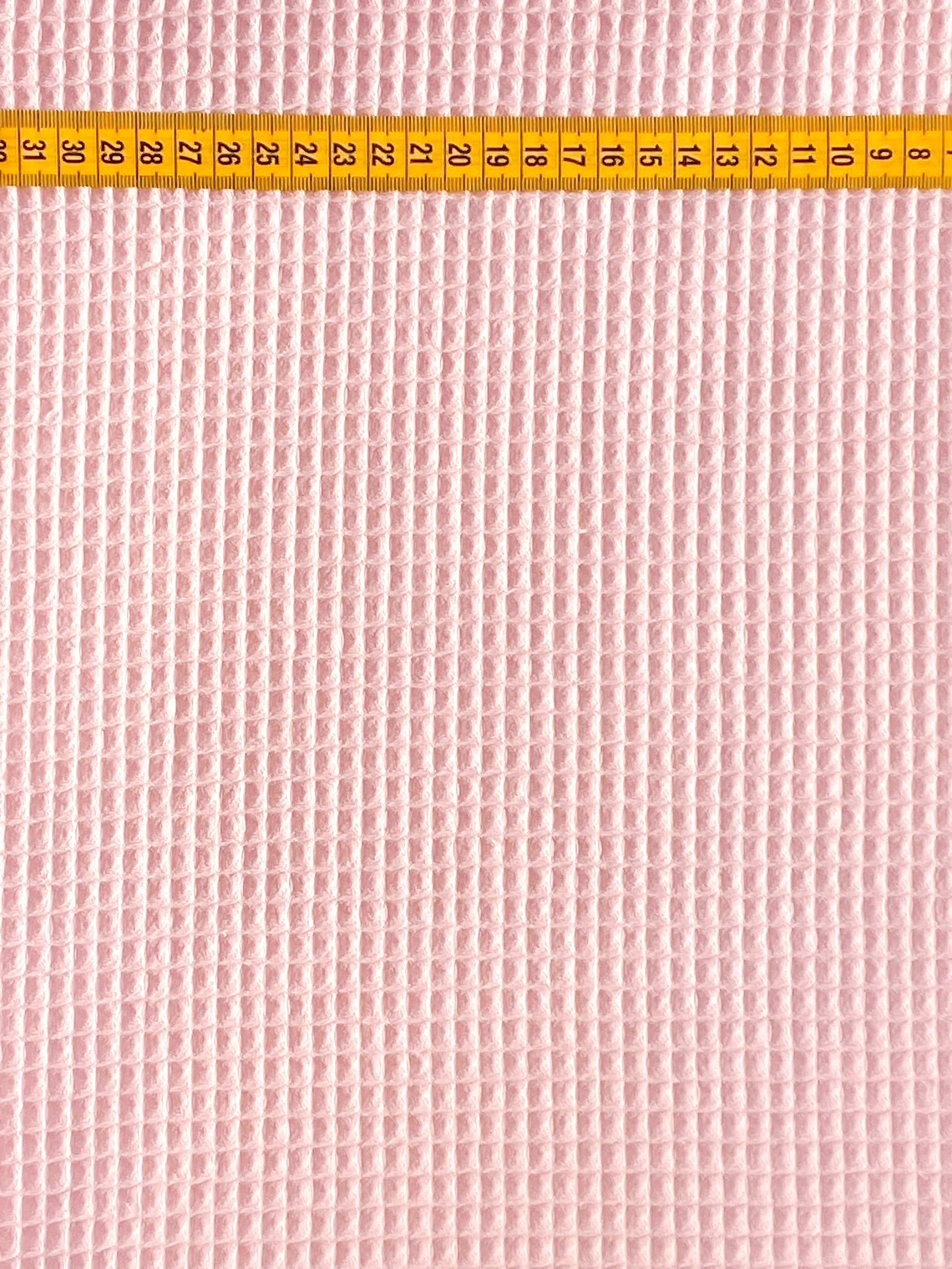 Tecido Waffle Rosa Bebe  1