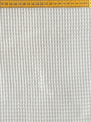 Tecido Waffle Branco 