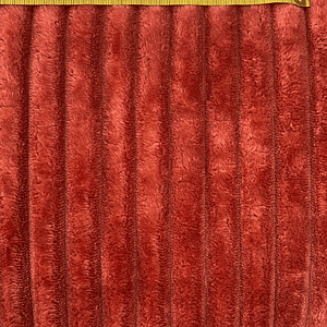 Pelúcia Riscado Cor De Tijolo  