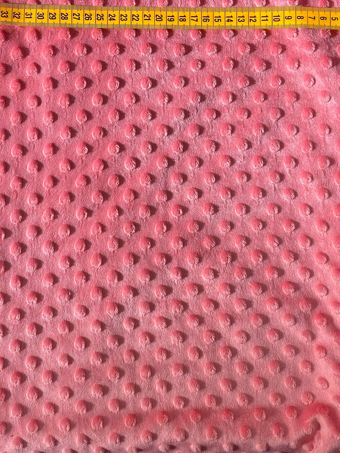 Tecido Minky Coral  1