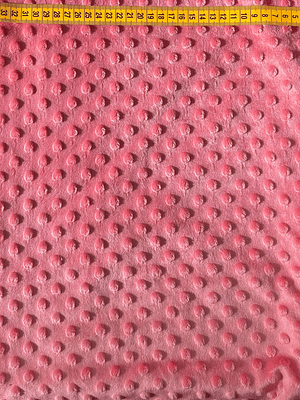 Tecido Minky Coral 