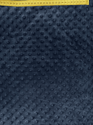 Tecido Minky Azul Escuro