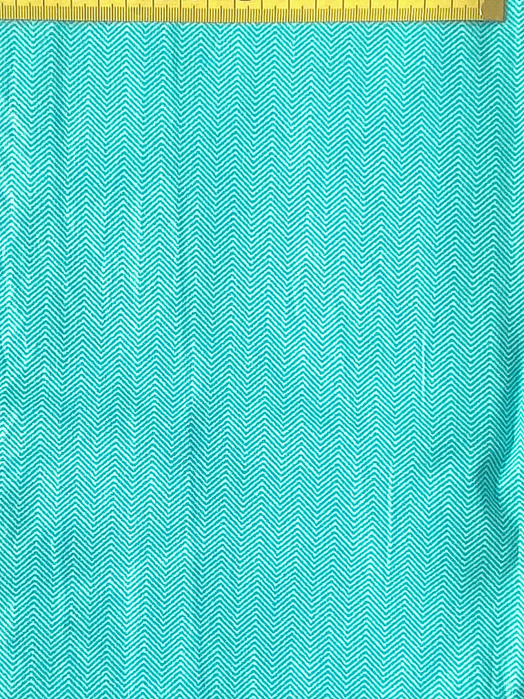Tecido ZigZag azul  1