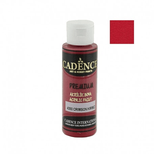 Premium vermelho carmesim Cadence