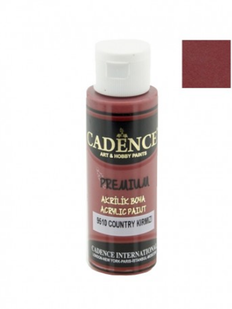 Premium vermelho country Cadence 1