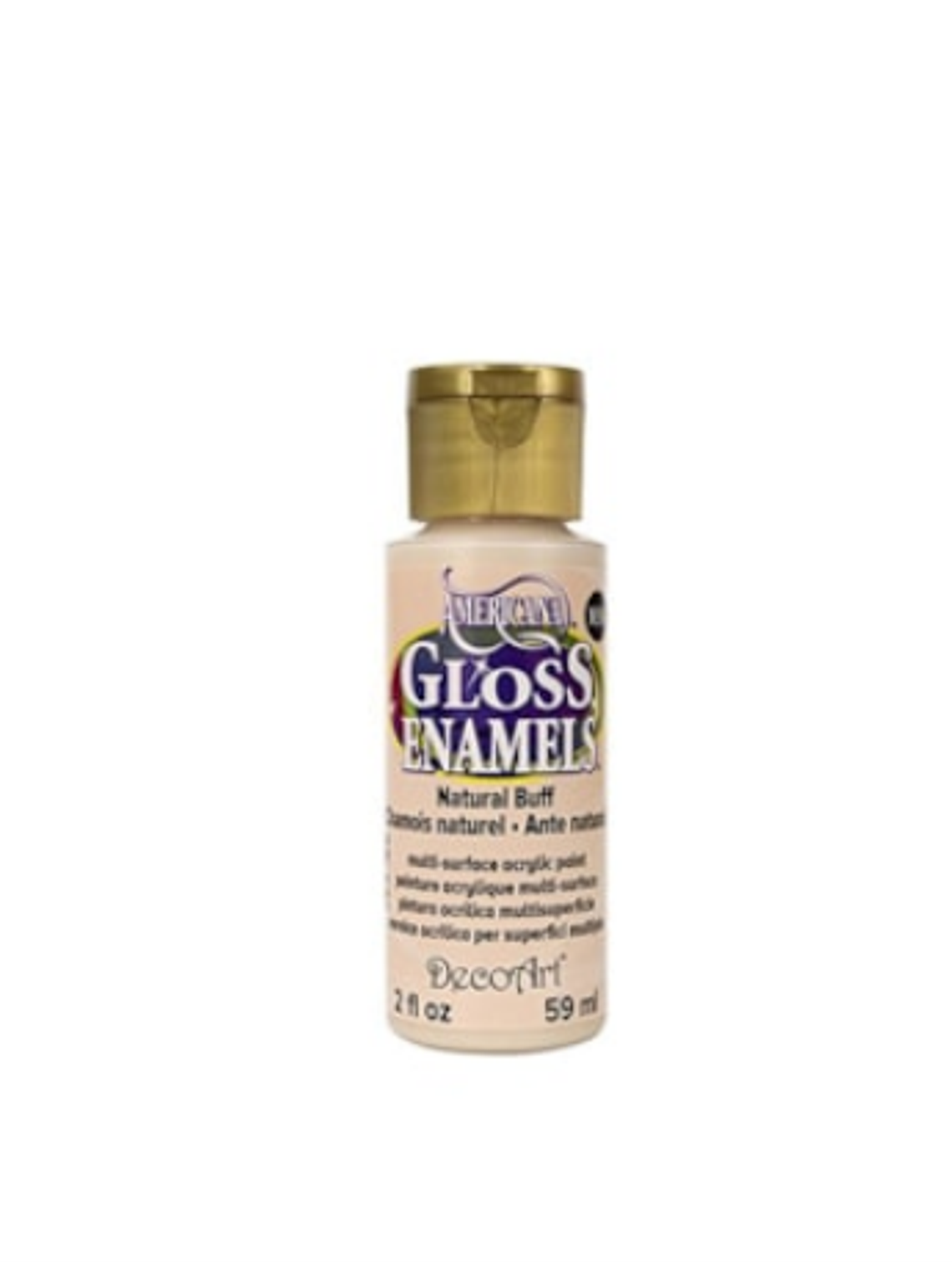 Tinta Natural Buff Gloss Enamels Americana 1