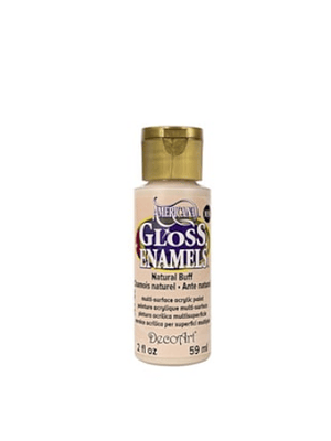 Tinta Natural Buff Gloss Enamels Americana