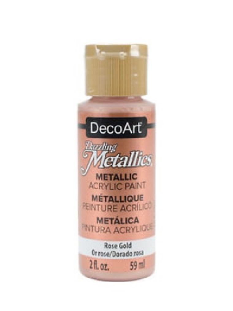 TINTA ROSE GOLD METALIZADA AMERICANA 1
