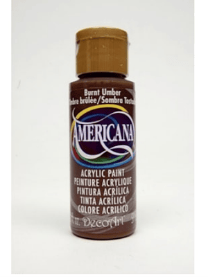 TINTA BURNT UMBER AMERICANA