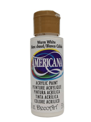 TINTA WARM WHITE AMERICANA