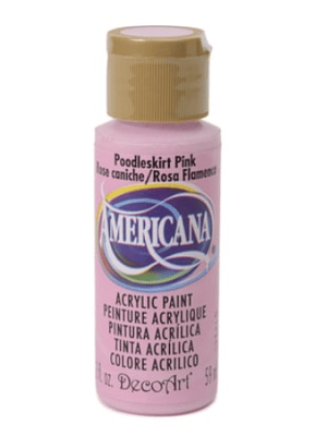 TINTA POODLESKIRT PINK AMERICANA