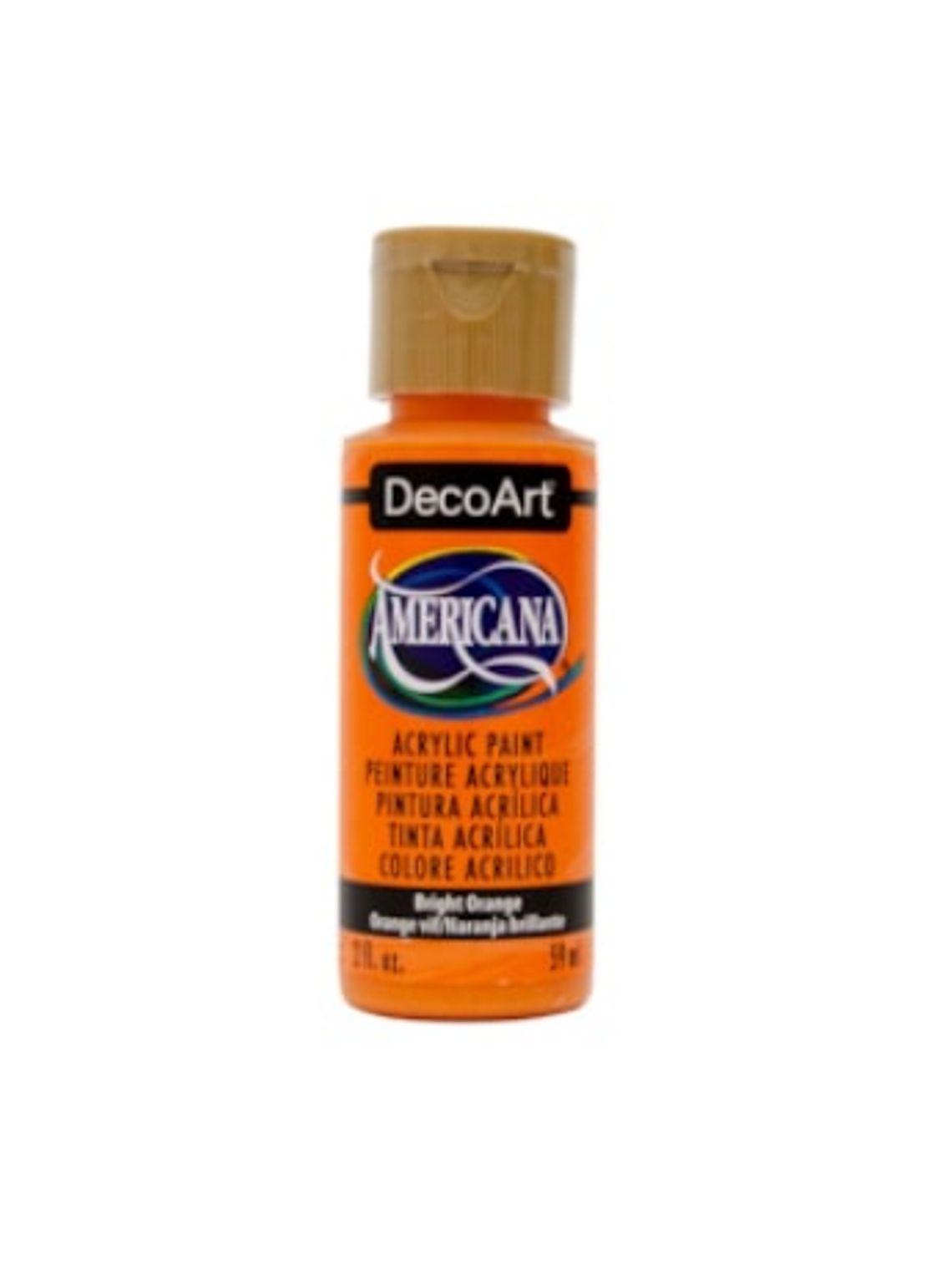 TINTA BRIGHT ORANGE AMERICANA 1