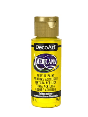 TINTA GOLDEN YELLOW AMERICANA