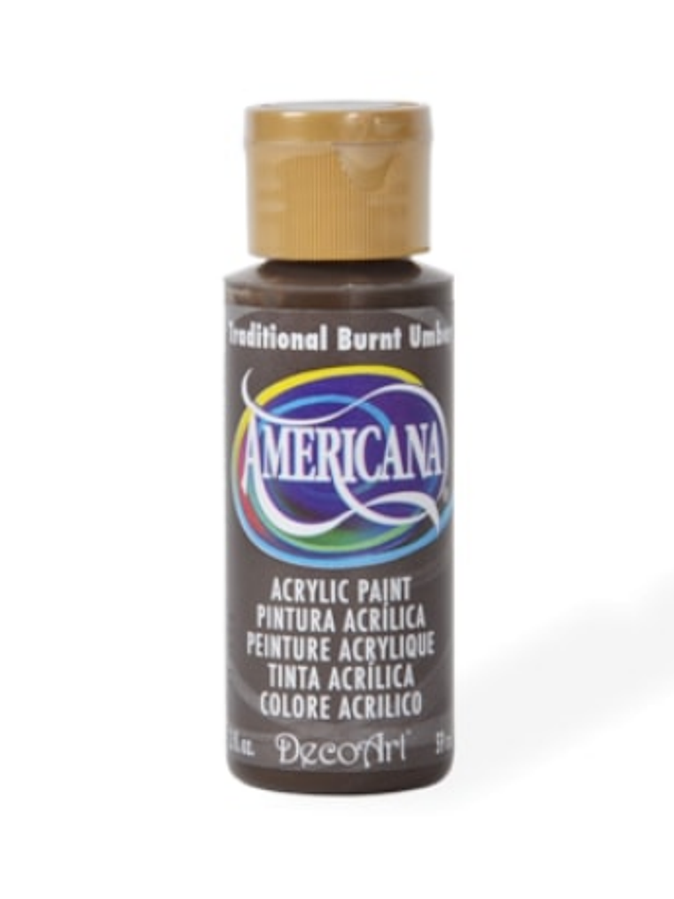 TINTA TRADITIONAL BURNT UMBER AMERICANA 1
