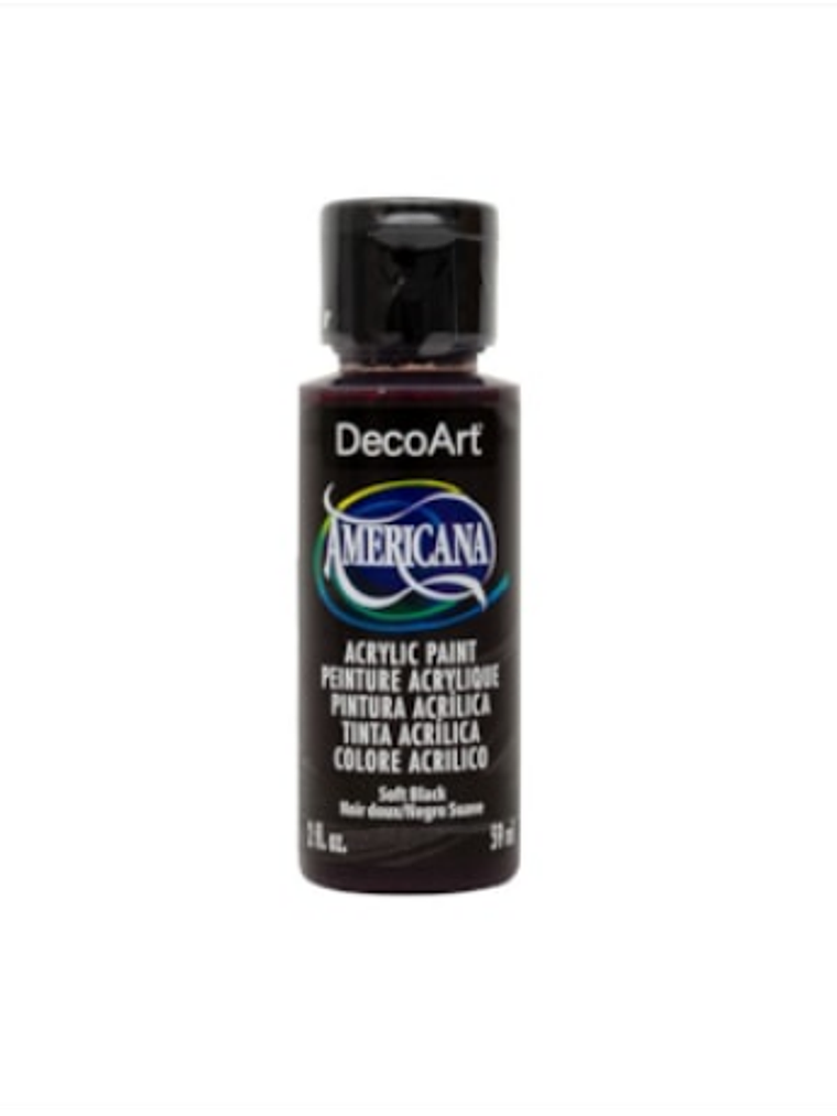 TINTA SOFT BLACK AMERICANA 1