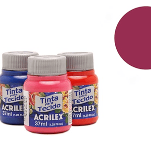 TINTA TECIDO VERMELHO QUEIMADO