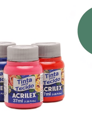 TINTA TECIDO VERDE SECO 