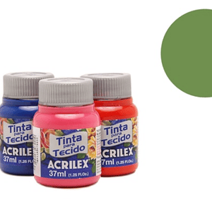 TINTA TECIDO VERDE FOLHA