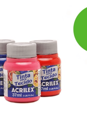 TINTA TECIDO VERDE KIWI