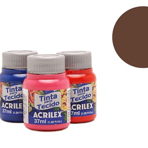 TINTA TECIDO MARRON 