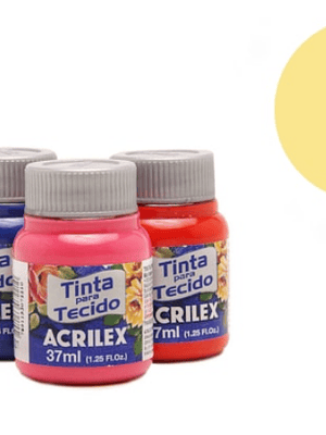 TINTA TECIDO AMARELO CANARIO 