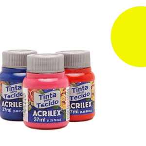 TINTA TECIDO AMARELO LIMAO 