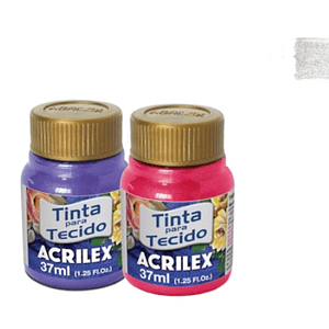 TINTA TECIDO METALICA BRANCO 