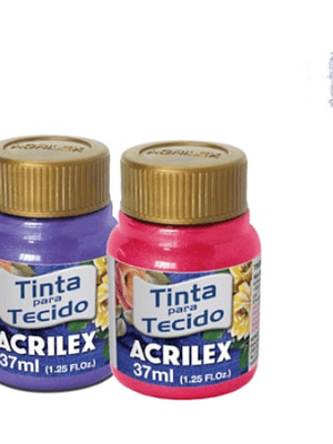 TINTA TECIDO METALICA LILAS 