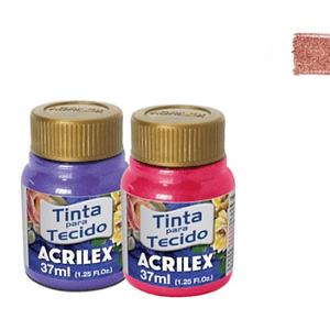 TINTA TECIDO METALICA COBRE 