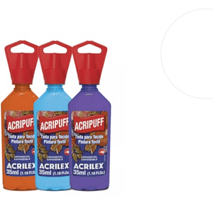 TINTA TECIDO ACRIPUFF BRANCO 