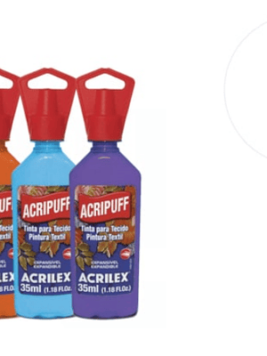 TINTA TECIDO ACRIPUFF BRANCO 