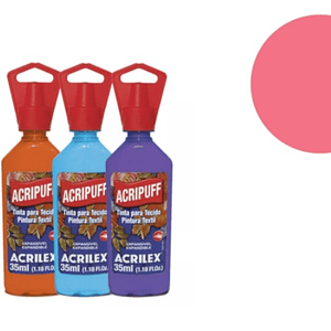 TINTA TECIDO ACRIPUFF ROSA CHA 