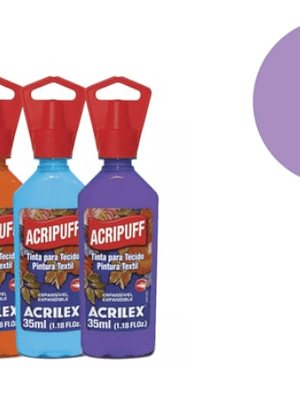 TINTA TECIDO ACRIPUFF LILAS 
