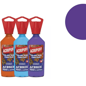 TINTA TECIDO ACRIPUFF VIOLETA COBALTO