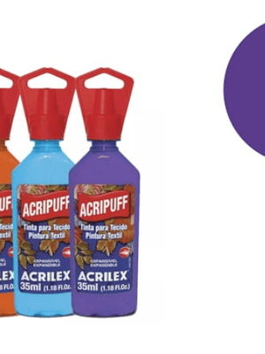 TINTA TECIDO ACRIPUFF VIOLETA COBALTO