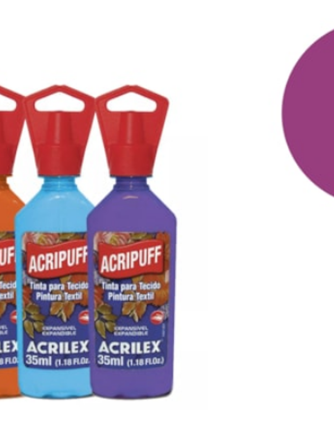 TINTA TECIDO ACRIPUFF MAGENTA  1