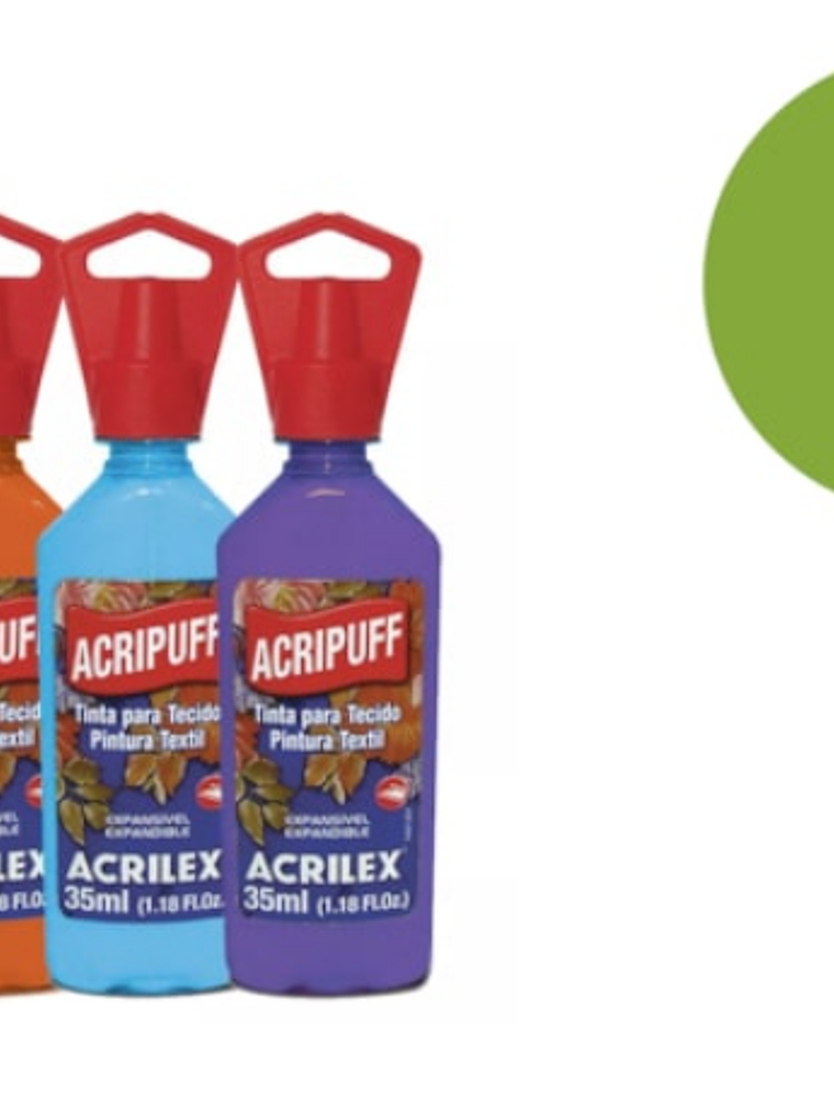 TINTA TECIDO ACRIPUFF VERDE PISTACHE 1