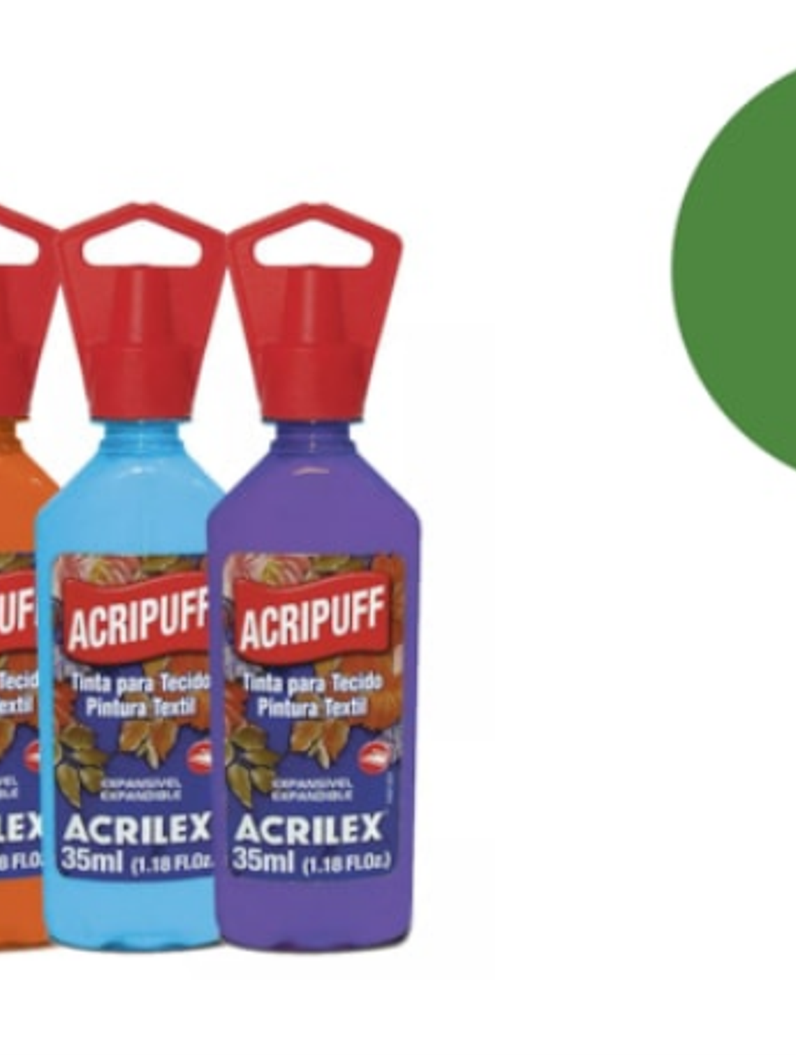 TINTA TECIDO ACRIPUFF VERDE ABACATE 1