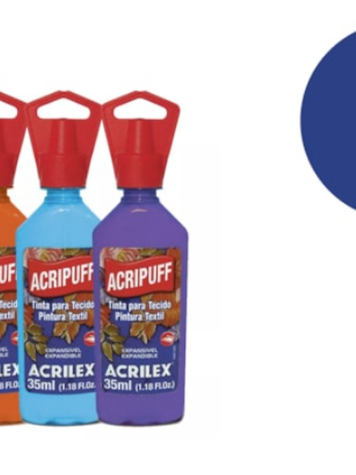 TINTA TECIDO ACRIPUFF AZUL COBALTO  1